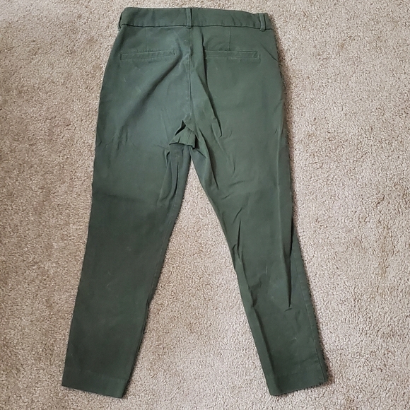 Army Green Old Navy Pixie Pants - Picture 2 of 2